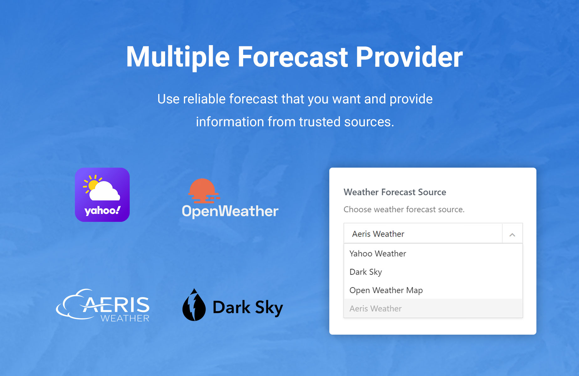 Jeg Weather Forecast WordPress Plugin - Add Ons for Elementor and WPBakery Page Builder - 2